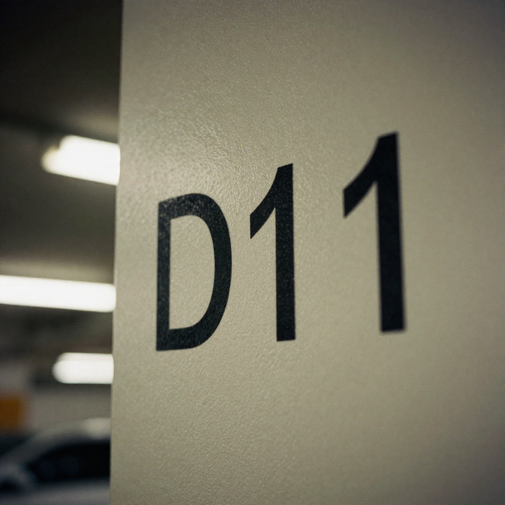 지하 4층 D11을 기다리며